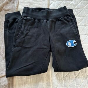 Black Champion Joggers